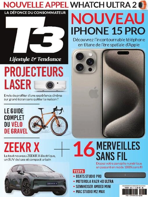 Title details for T3 Gadget Magazine France by Blizz Media - Available